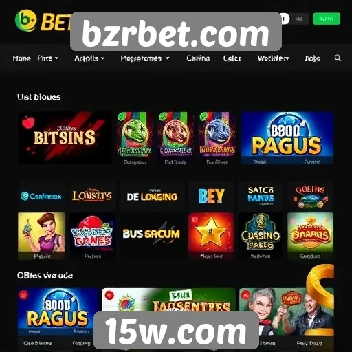 Jogos de cassino online disponíveis em bzrbet.com